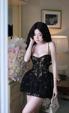 Flowering Girl Women Alessia Lace Mini Dress