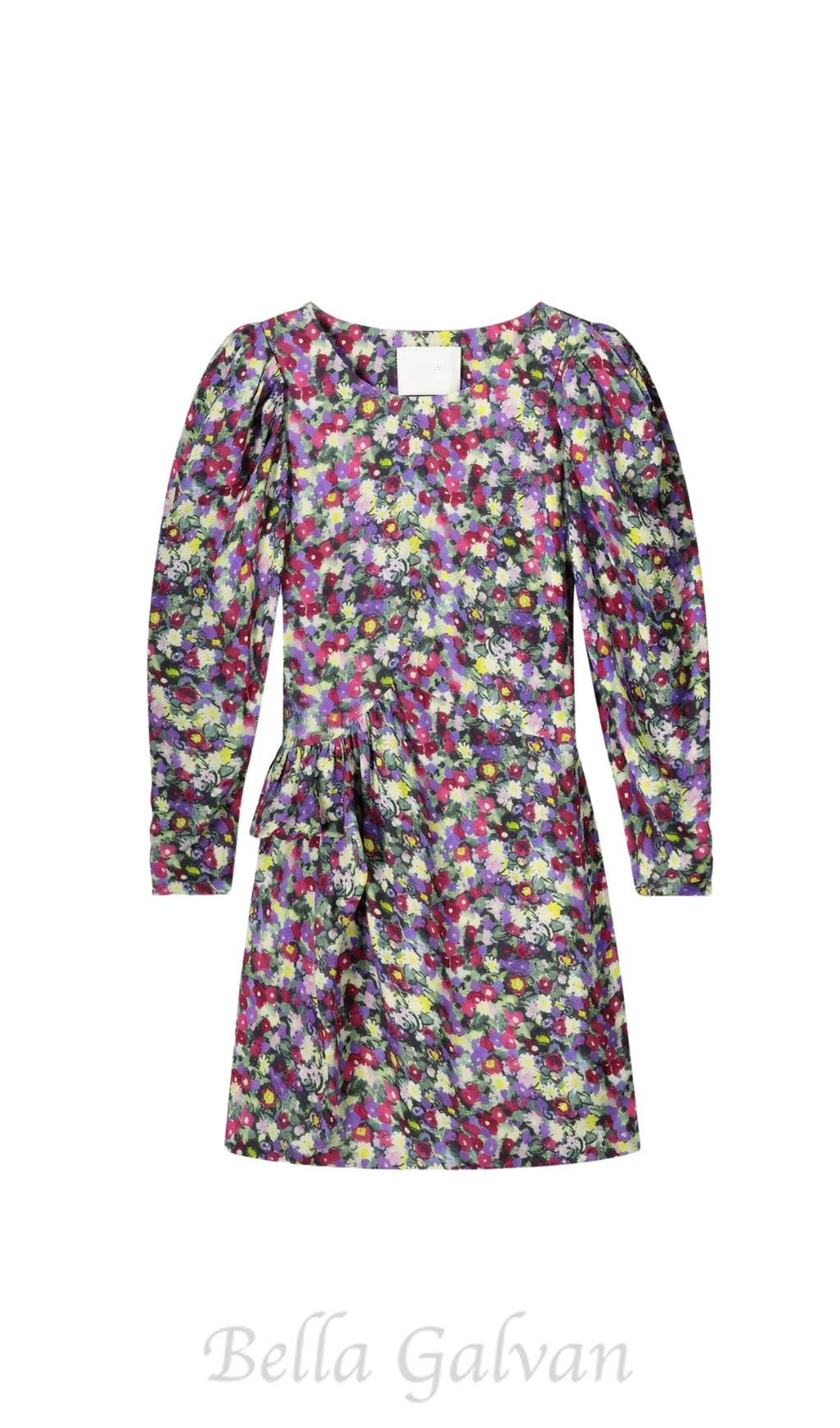 Flowering Girl Women phoenix floral patterned mini dress
