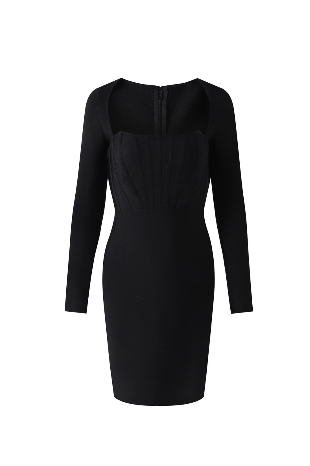 Flowering Girl Women alexandra bodycon bandage mini dress in black