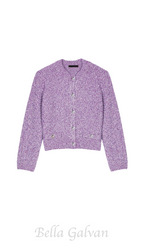 Flowering Girl Women Mypurple Cardigan in Fuchsia Pink