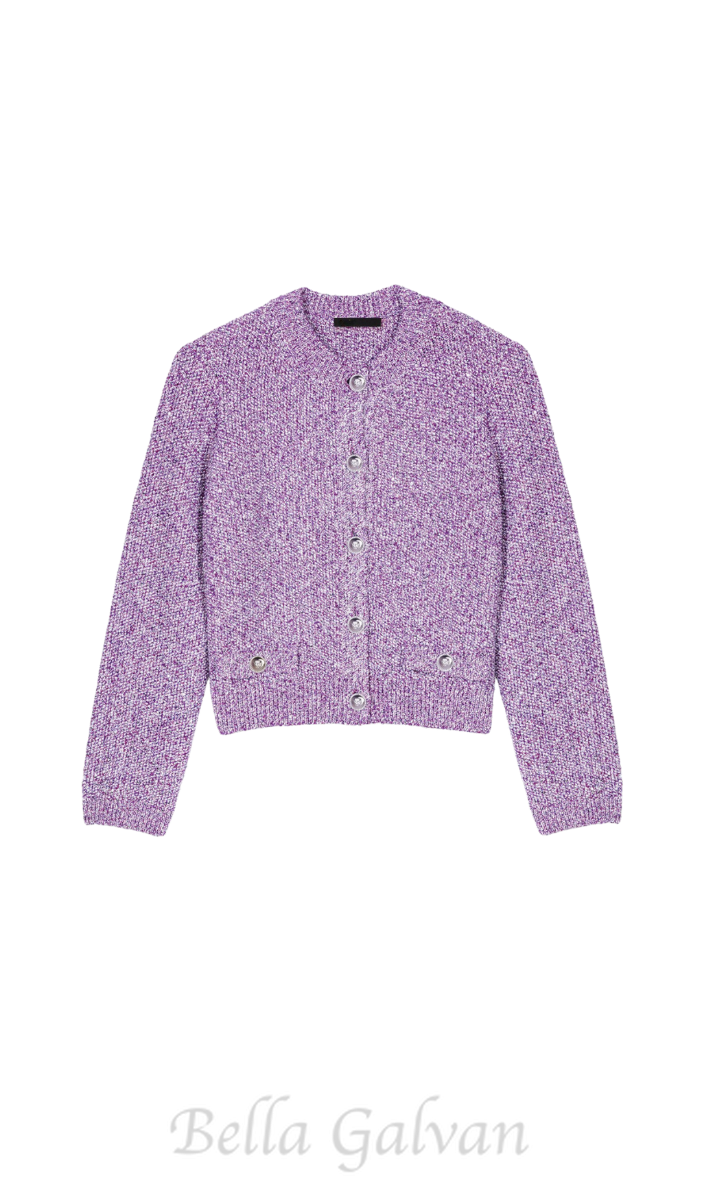 Flowering Girl Women Mypurple Cardigan in Fuchsia Pink