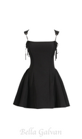 Flowering Girl Women Hazal Lace Up Spaghetti Mini Dress