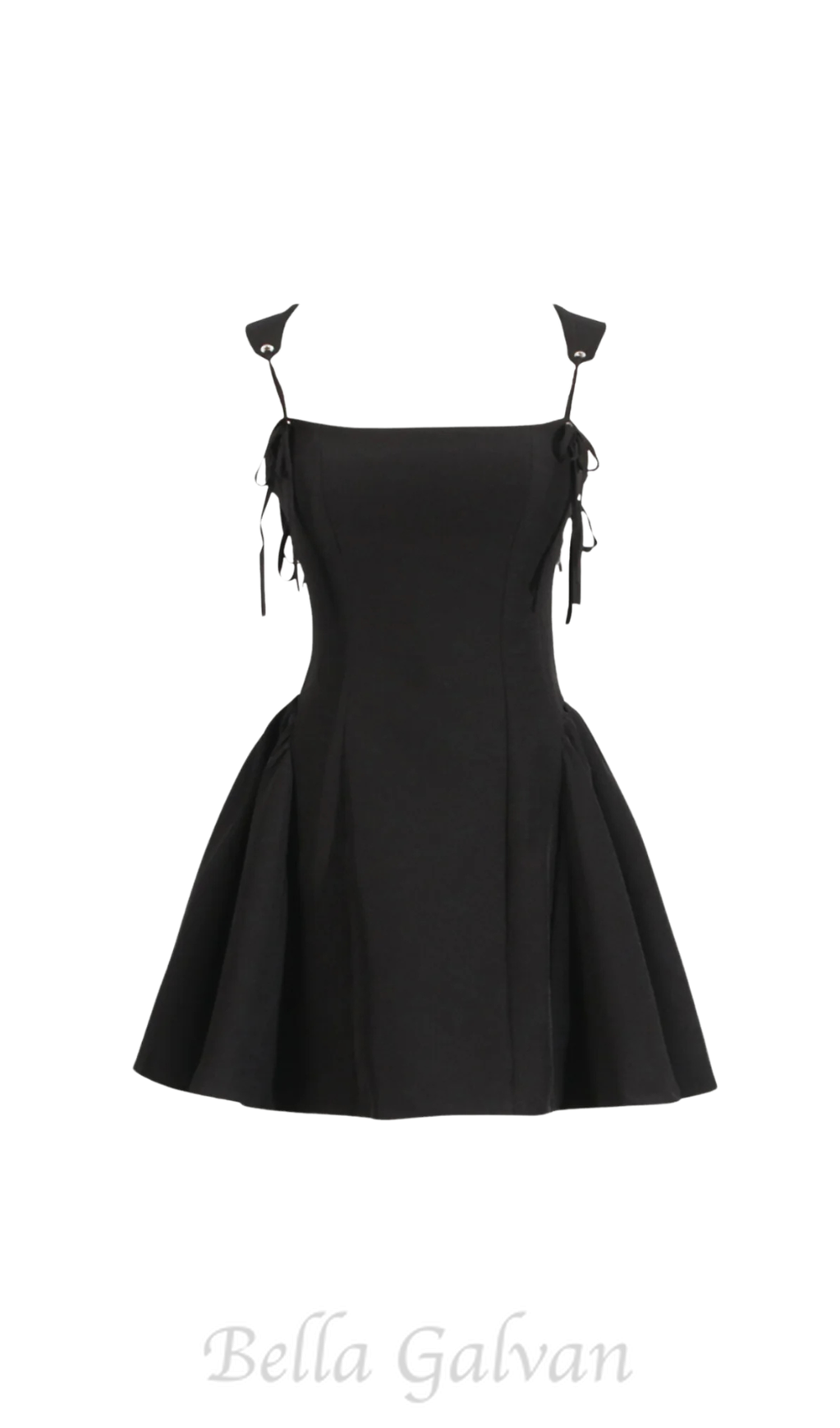 Flowering Girl Women Hazal Lace Up Spaghetti Mini Dress