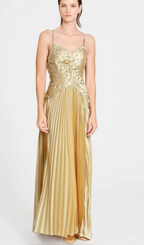 Flowering Girl Women Eline pleated maxi dress
