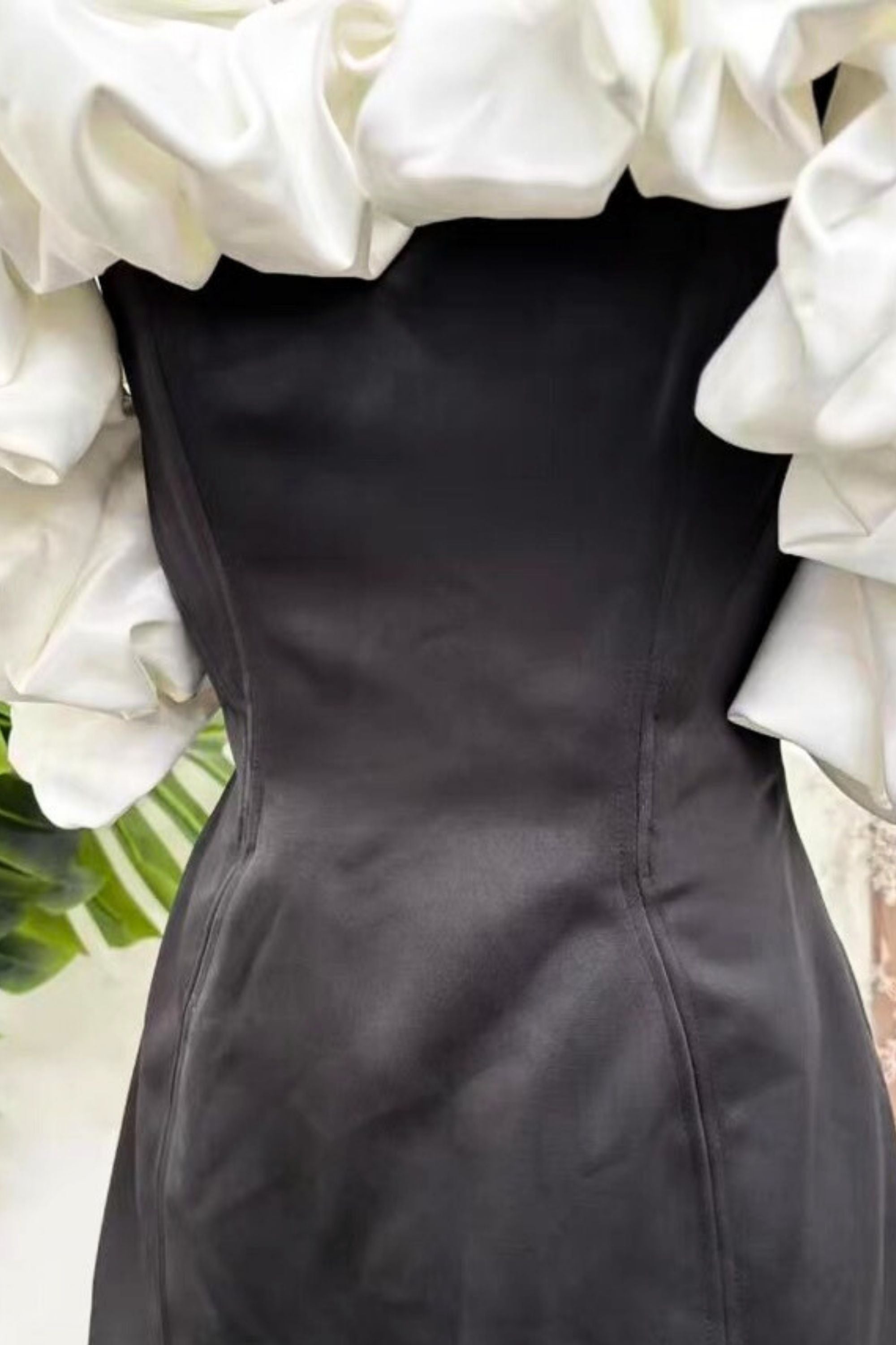 Flowering Girl Women Allie Mini Dress - Black/White