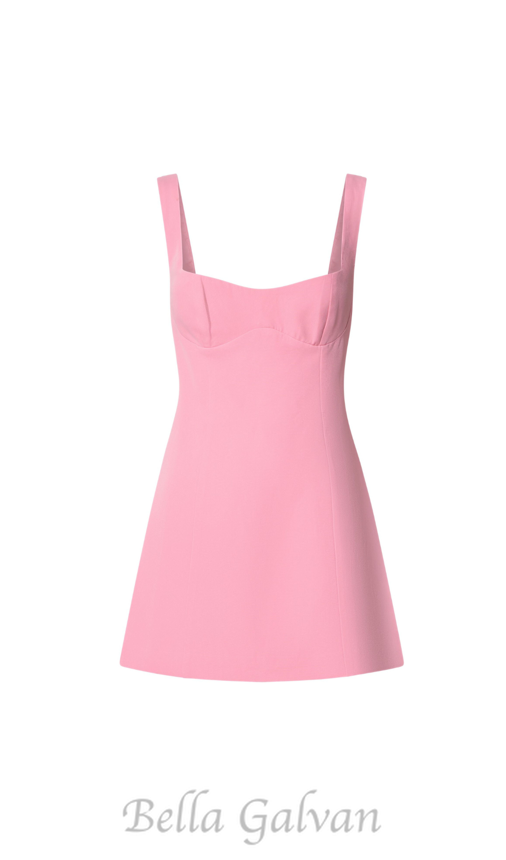 Flowering Girl Women corset panel mini dress in pink