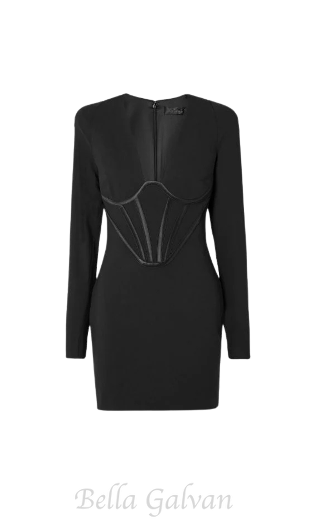 Flowering Girl Women Black Silk Satin-trimmed Crepe Mini Dress