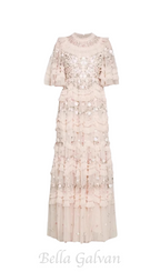 Flowering Girl Women lalabelle tulle floral gown in apricot