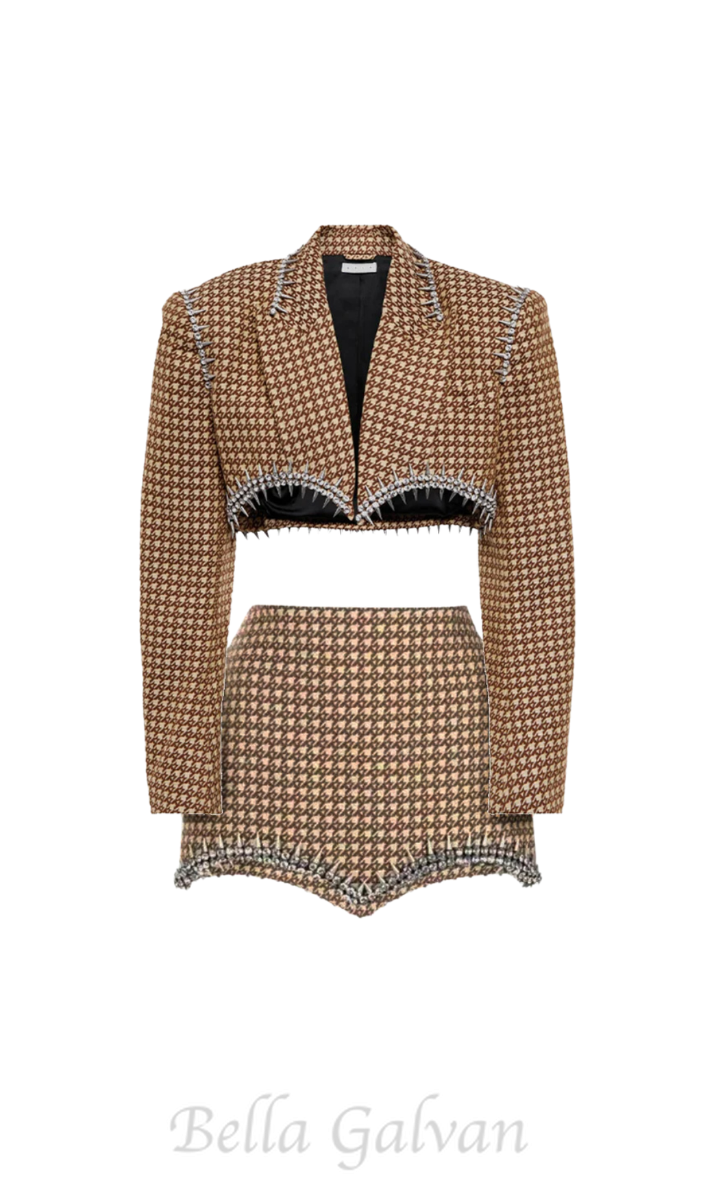 Flowering Girl Women Frederica Crystal-embellished Blazer Set