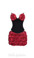 Flowering Girl Women Hiroshi Strapless Flower Skirt Set