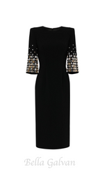Flowering Girl Women Highball Queen crystal-embellished midi dress
