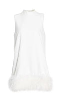 Feather Mini Dress