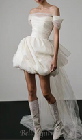 Flowering Girl Women Keira strapless Mini Dress In White