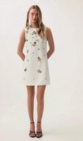 Flowering Girl Women Cyrielle crystal-embellished mini dress