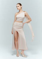 Flowering Girl Women victoria Fishtail Skirt set in pink