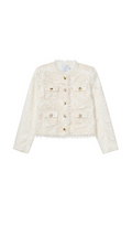 CREAM CORD LACE JACKET