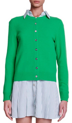 MIRABO CARDIGAN IN GREEN