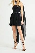 Flowering Girl Women Nadine embellished pleated dress