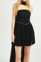 Flowering Girl Women Nadine embellished pleated dress