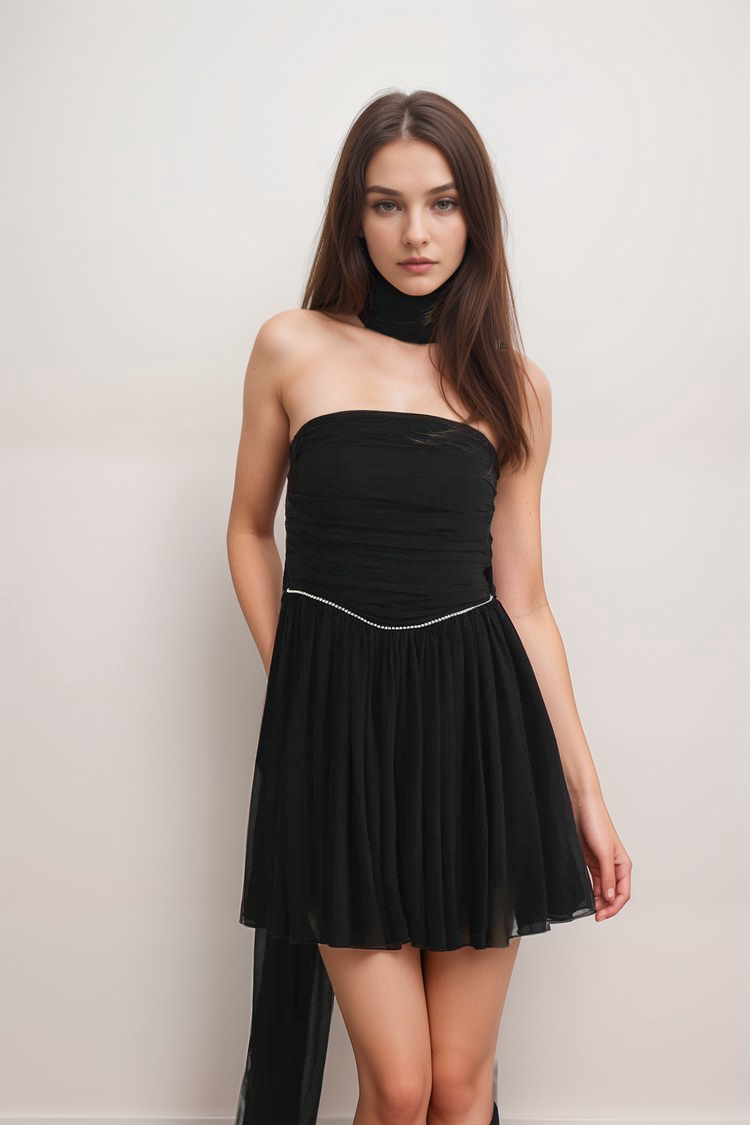 Flowering Girl Women Nadine embellished pleated dress