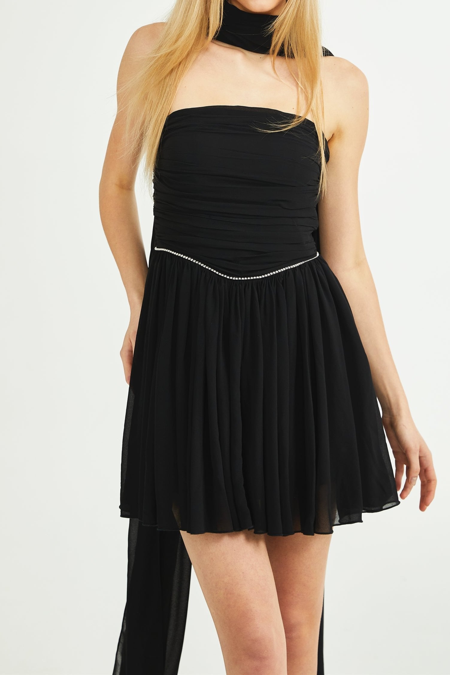 Flowering Girl Women Nadine embellished pleated dress