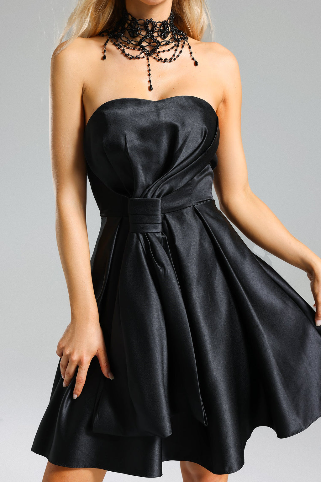 Flowering Girl Women Deborah Satin Strappy Dress