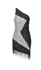 Flowering Girl Women Aglaia One Shoulder Sequin Dress