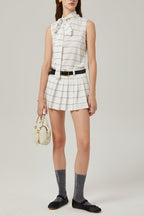 Flowering Girl Women Angélique Striped Top & Skirt Matching Set