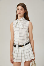 Flowering Girl Women Angélique Striped Top & Skirt Matching Set