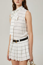 Flowering Girl Women Angélique Striped Top & Skirt Matching Set