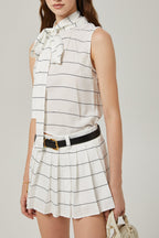 Flowering Girl Women Angélique Striped Top & Skirt Matching Set