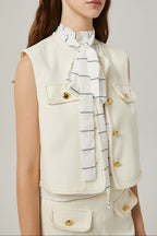 Flowering Girl Women Raphaëlle Knitted Vest & Shorts Matching Set