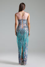 Flowering Girl Women Verza Diamond Setting Sleeveless Maxi Dress