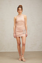 Flowering Girl Women Lucie pink glitter mini dress