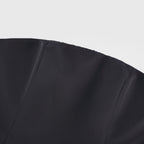 Lucie Black Petal-Layered Strapless Corset Mini Dress