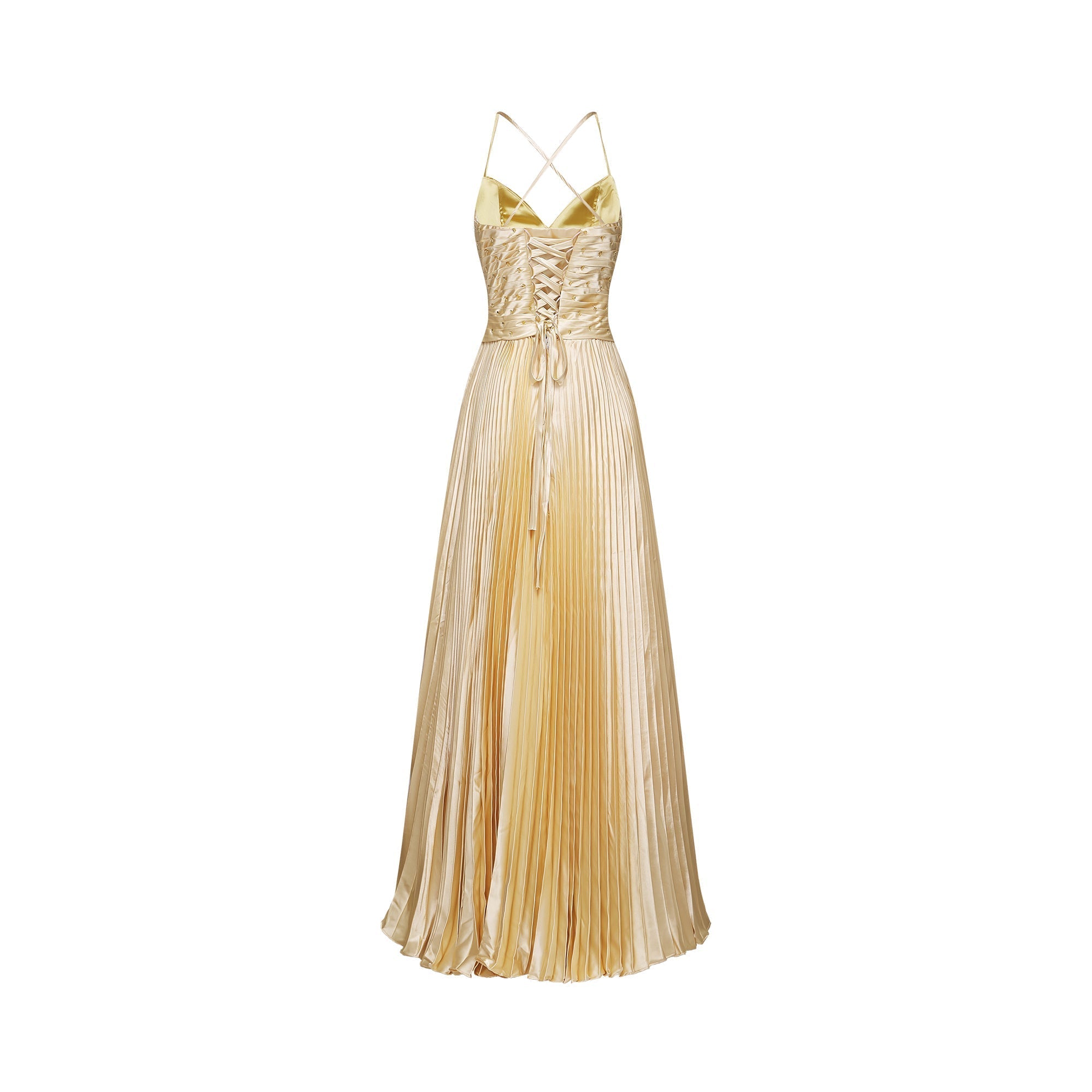 Flowering Girl Women Eline pleated maxi dress