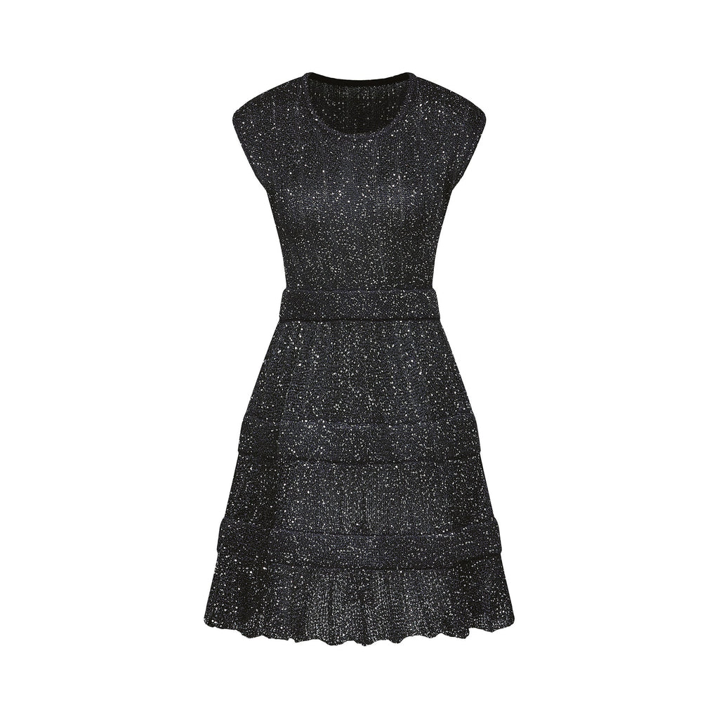 Flowering Girl Women Cordelia sequin-embellished tiered mini dress