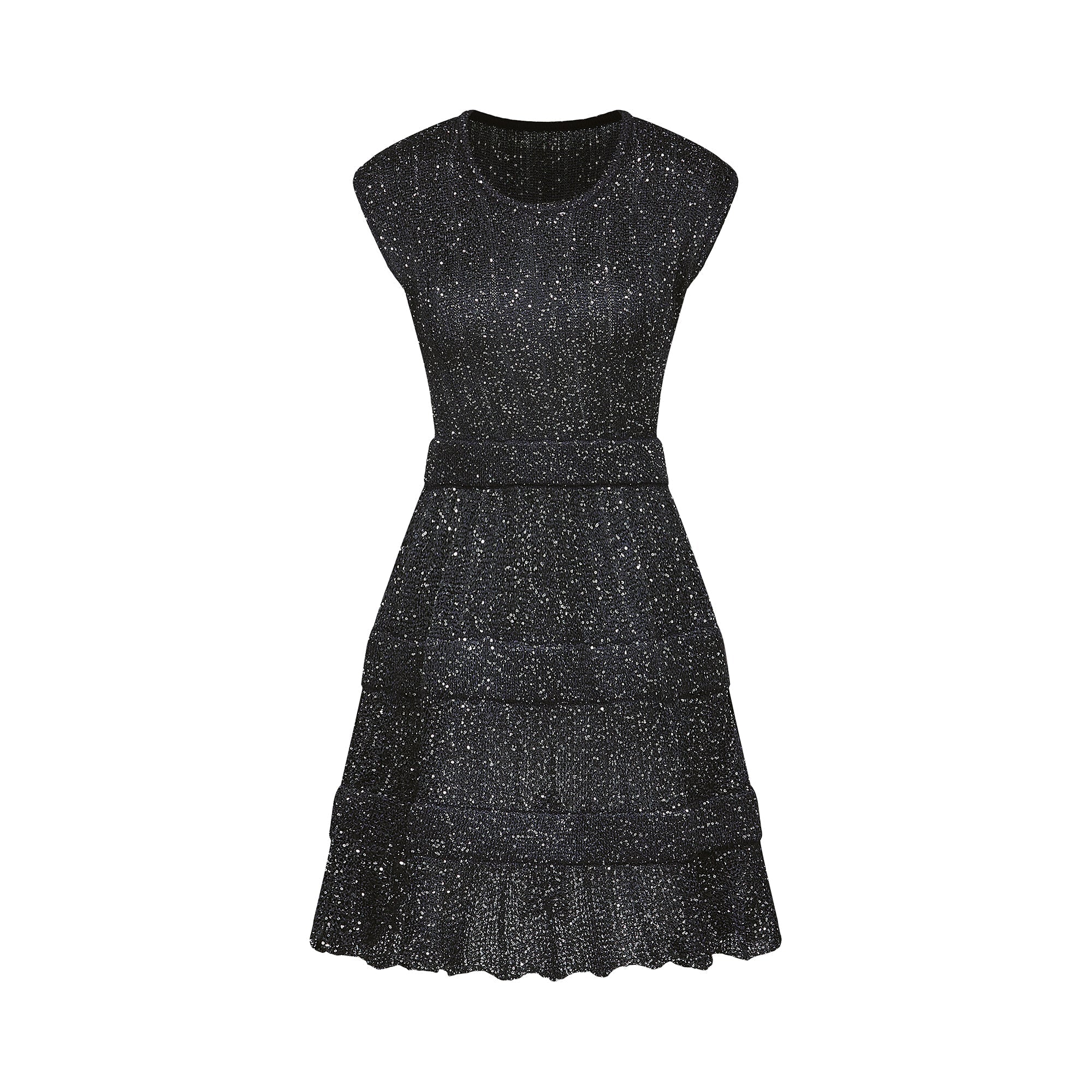 Flowering Girl Women Cordelia sequin-embellished tiered mini dress
