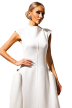 Flowering Girl Women Paca Choker Sleeveless Maxi Dress