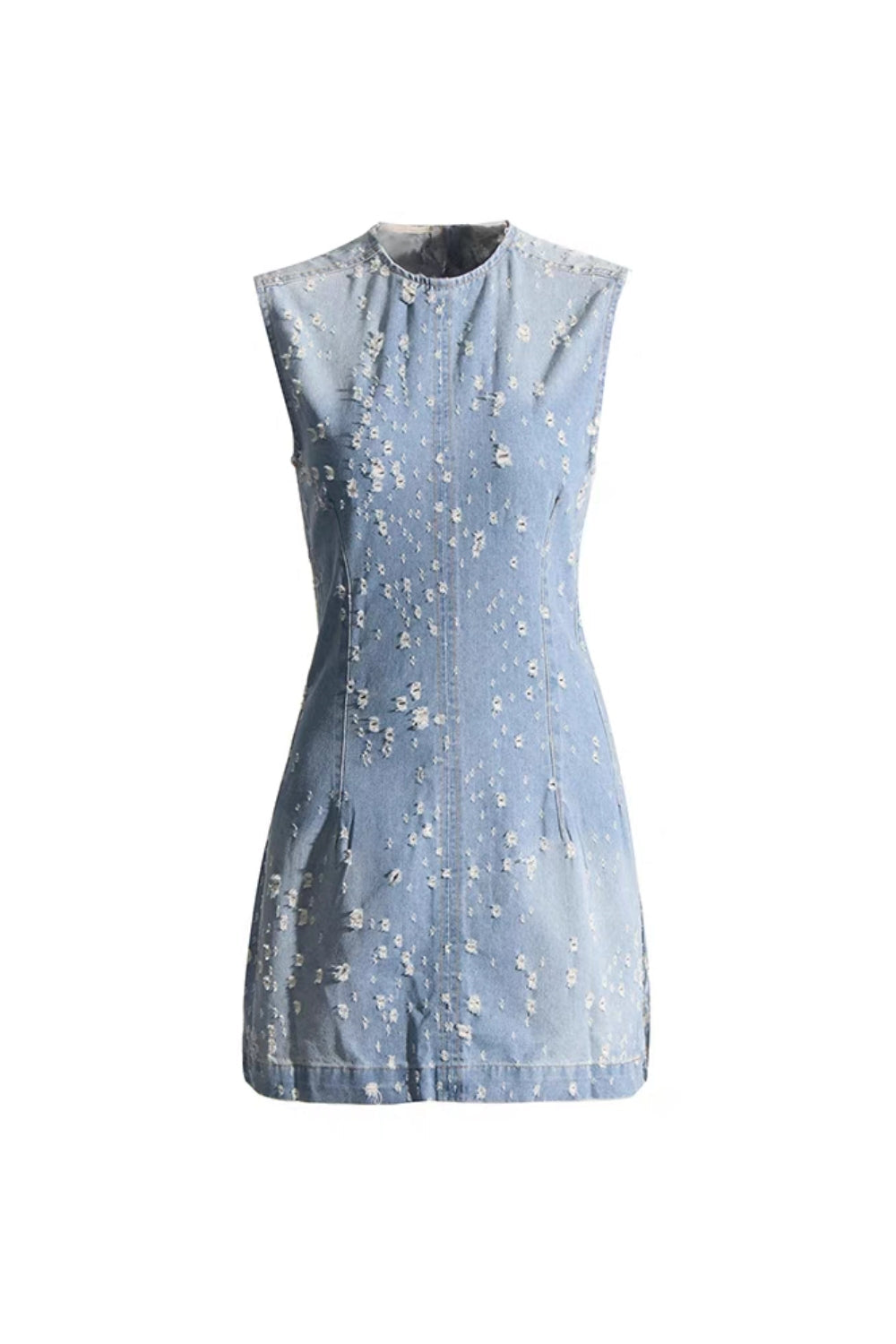 Tunic Mini Dress in Blue