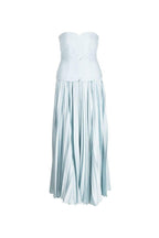 Sweetheart Neck Off-Shoulder Pleated Midi Dress