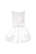 White Tulle Mini Dress