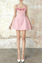 Flowering Girl Women Colette Flower Mini Dress