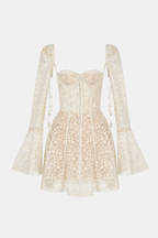 Elena | Lace Mini Dress