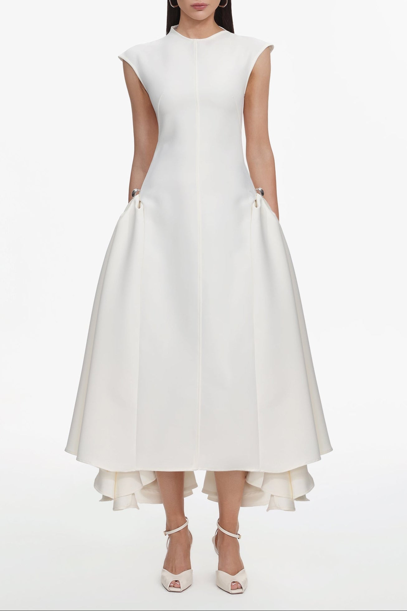 Flowering Girl Women Paca Choker Sleeveless Maxi Dress