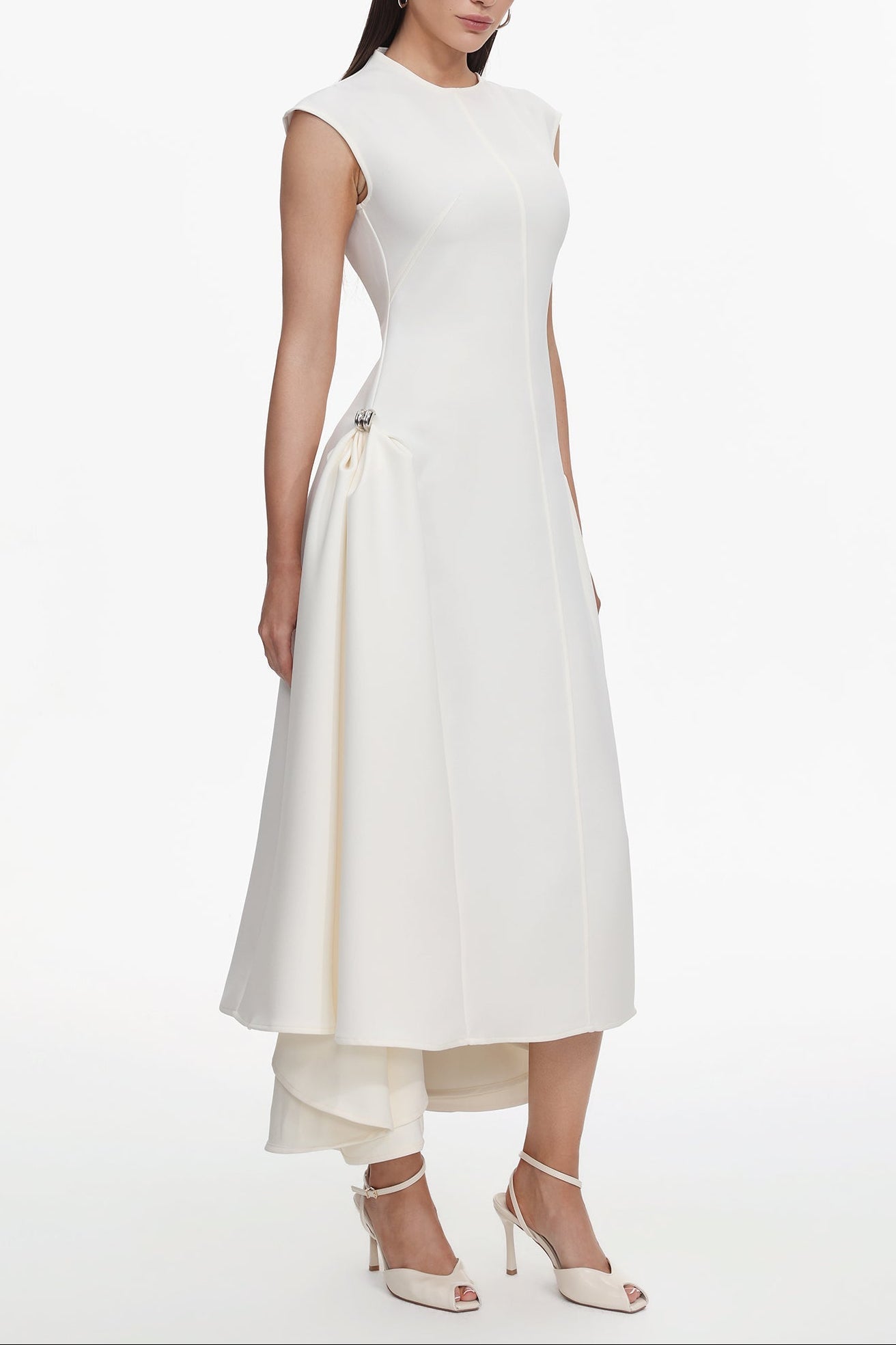 Flowering Girl Women Paca Choker Sleeveless Maxi Dress