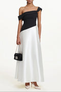 Flowering Girl Women Xavier Off Shoulder Contrast Maxi Dress
