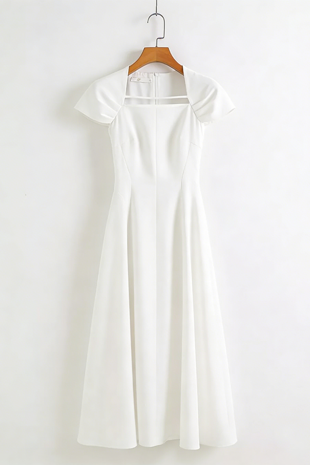 Flowering Girl Women Myrna Square Neckline A-Line Midi Dress