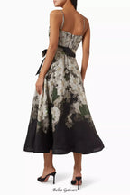 Picnic Dress in Linen Blend