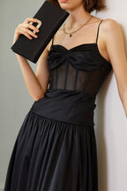 Flowering Girl Women Fishbone Tube Maxi Dress